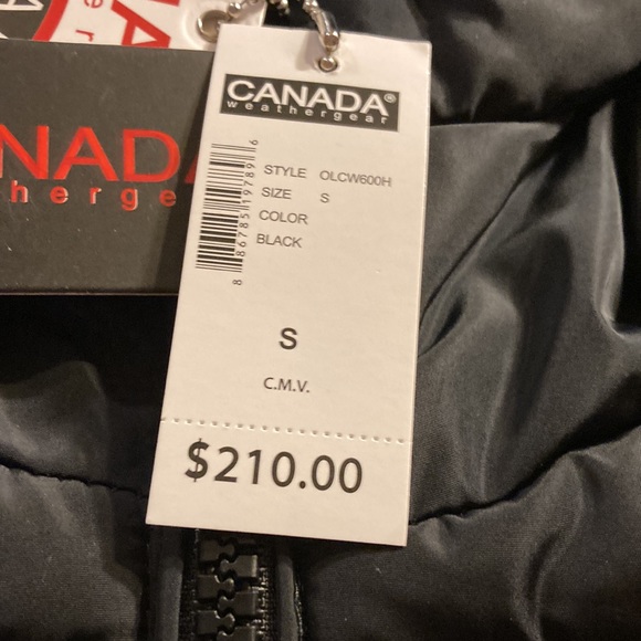 NWT Canada Weather Gear Women's Puffer Parka Jacket Black Sz Small & Medium - Picture 7 of 12